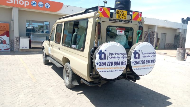 Off-road Land-cruiser with wheelchair access
